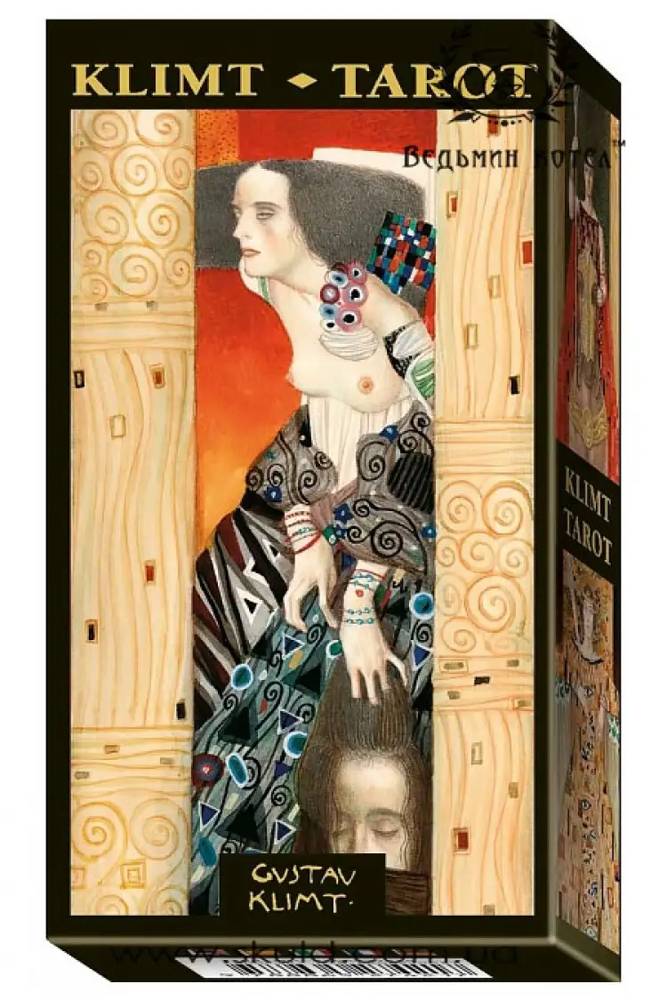 Золоте Таро Клімта (Klimt Tarot Pocket Golden Edition)