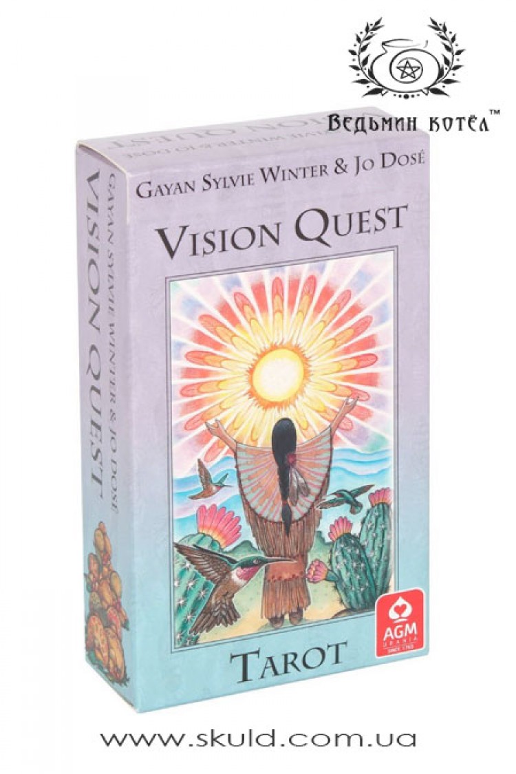 Vision Quest Tarot by Gayan Sylvie Winter and Jo Dose