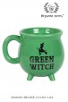Чашка "Зеленая ведьма"