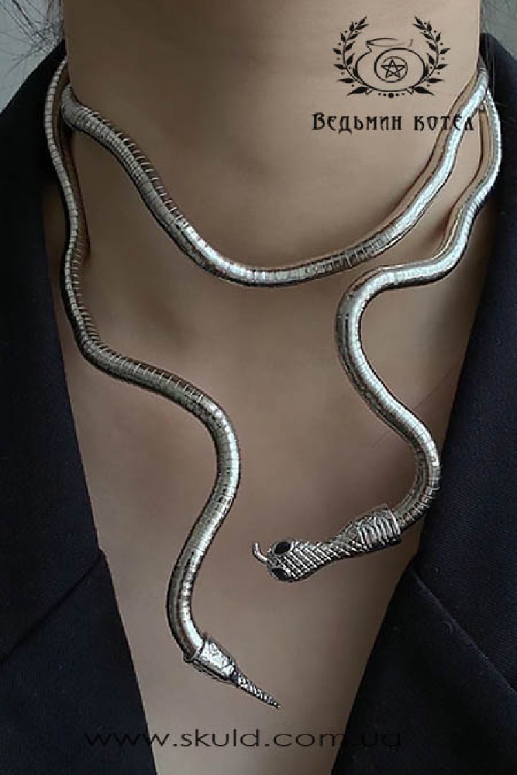 Браслет-ожерелье "Змея"